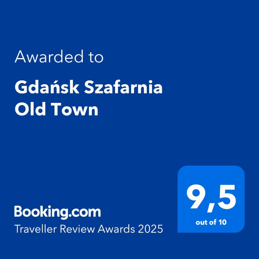 Apartamento Gdansk Szafarnia Old Town Exterior foto
